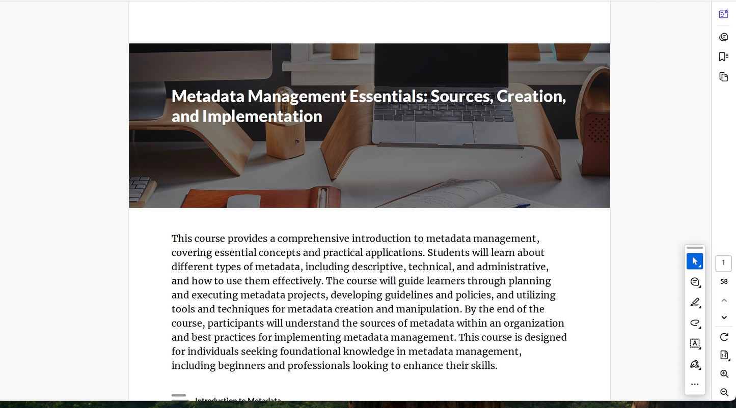 Metadata Management Essentials: Sources, Creation, and Implementation