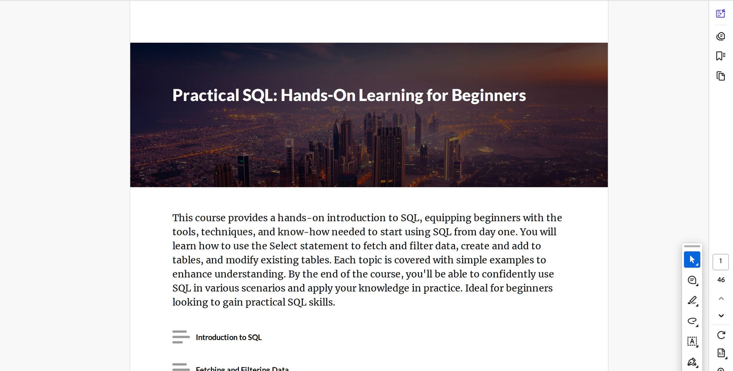 Practical SQL: Hands-On Learning for Beginners