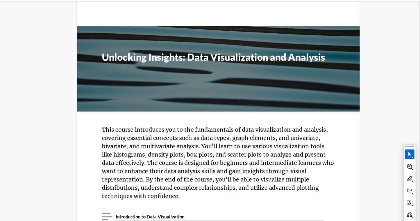 Unlocking Insights: Data Visualization and Analysis